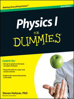 cover image of Physics I For Dummies